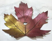 Maple leaf soap dish